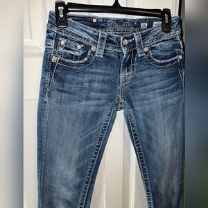 Miss Me Jeans 25/33 inseam